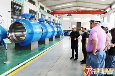 天津供熱協會和天津市濱海供熱集團到河北同力閥門考察指導